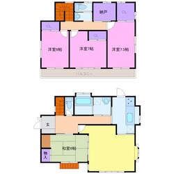 新町6丁目　M邸の物件間取画像